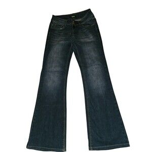 Kensie You Look Timeless Curvy Bootcut JEAN'S Medium Wash SZ 27